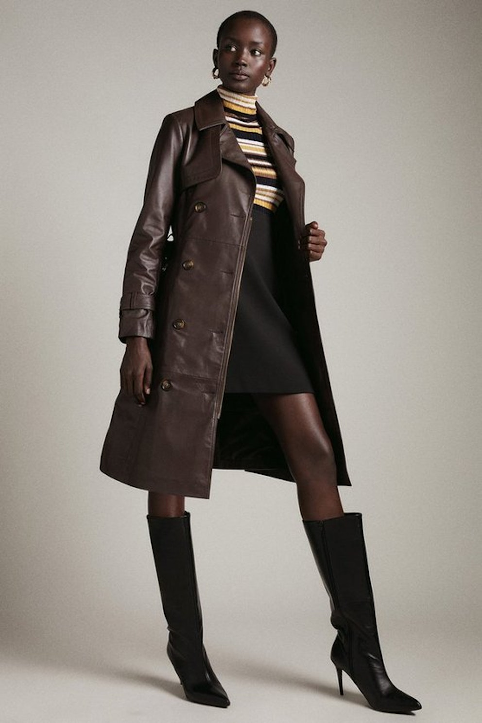 The Best Leather Coats At Fashion Month